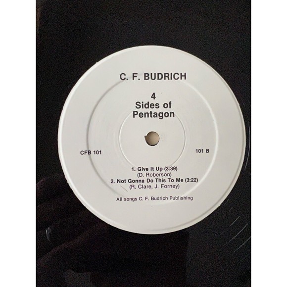 Pentagon Self Titled / 4 Sides Of Pentagon LP VG+ - Picture 11 of 11